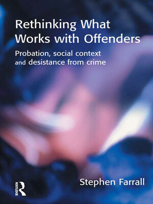 cover image of Rethinking What Works with Offenders